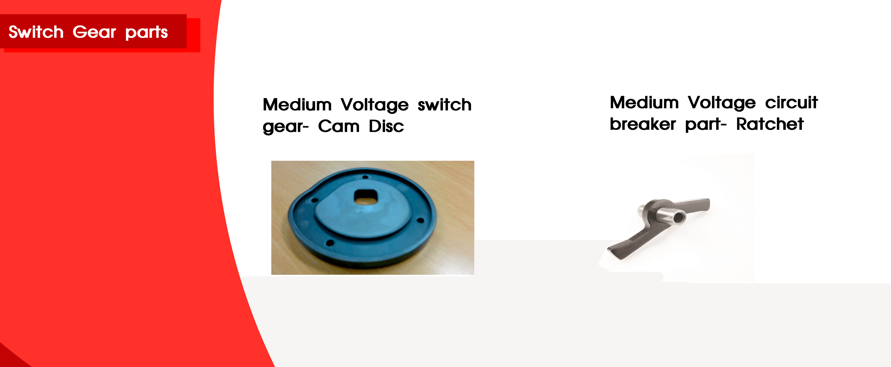Switch gear parts