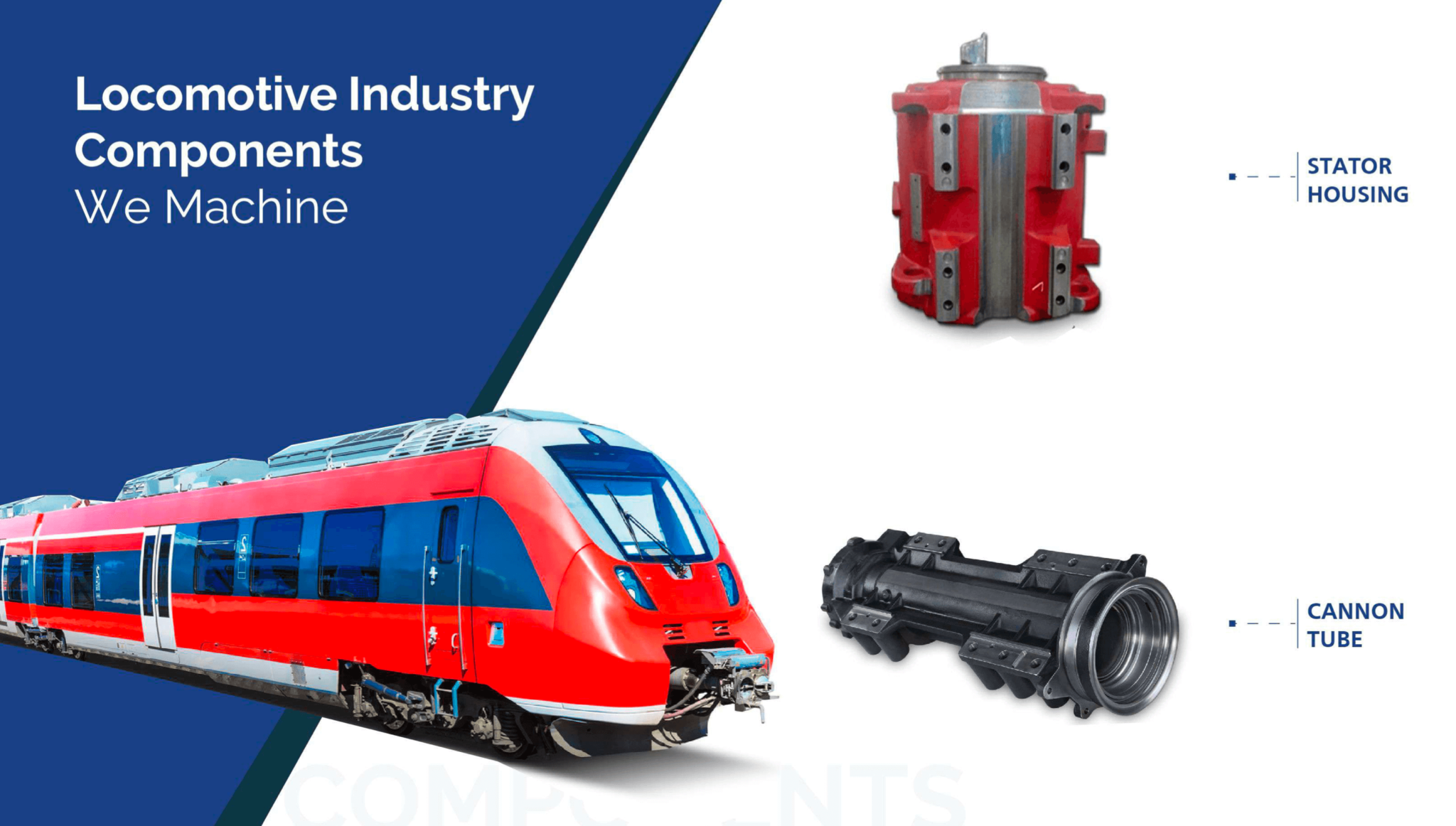 locomotive industry components